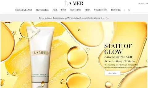 ラ・メール（エスティ ローダー傘下のブランド）英国公式ウェブサイト