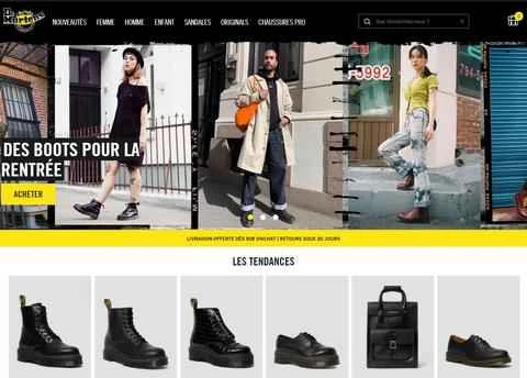 ドクターマーチン フランス公式サイト: ドクターマーチンブーツの元祖