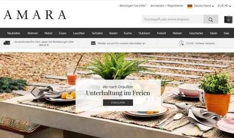 アマラドイツ公式ウェブサイト