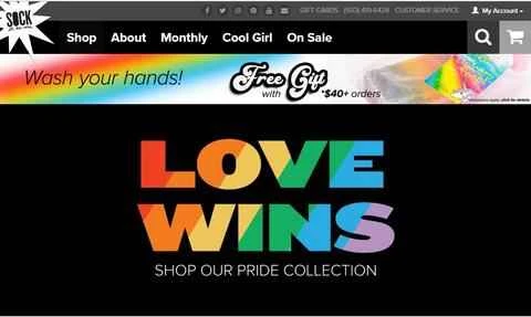 Sock It To Me は、靴下や下着を扱う楽しいアメリカのオンライン ショッピング サイトです。