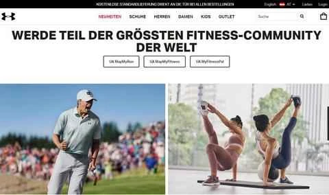 アンダーアーマー オーストリア 公式サイト オンラインショッピングサイト