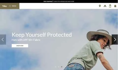 Tilley Endurables Canadaのウェブサイト - 手作り帽子