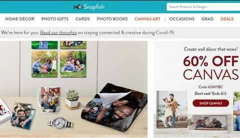 Snapfish US公式サイト オンライン写真印刷ウェブサイト