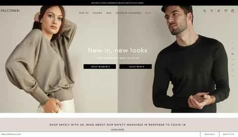 ファルコネーリ公式サイト：イタリアのニットウェアブランド