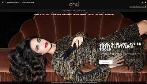 ghdイタリア公式サイト：英国のプロ用ヘアスタイリングツールブランド