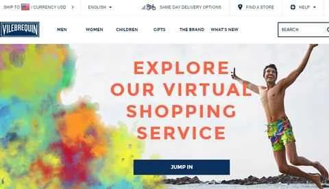 フランスの男性用水着ブランド「Vilebrequin」が米国のウェブサイトに公式掲載されました。