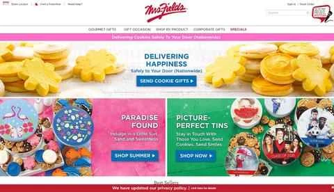 ミセス・フィールズ公式サイト:アメリカンクッキーブランド - ページ1 Mrs. Fields官网 美国饼干食品品牌 第1张