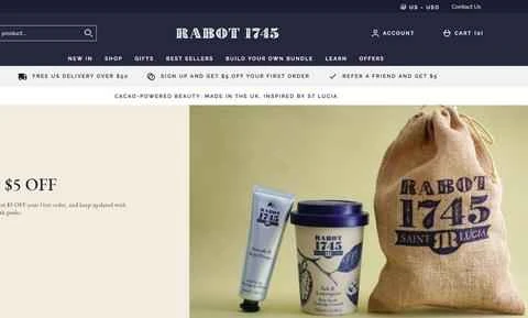 Rabot1745 Cocoa Beauty Products 公式サイト：英国のナチュラルスキンケアブランド