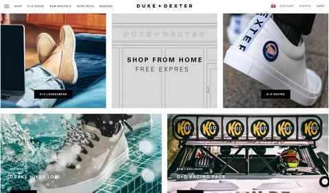 イギリスのフラットシューズブランド、Duke + Dexter。