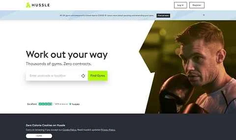 ハスルの公式英国フィットネスオンラインパス