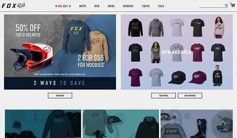 Fox Racing（Fox）公式サイト：米国のスポーツ用品小売業者