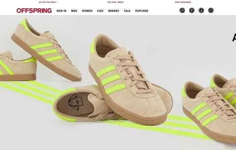 オフスプリング公式サイト - イギリスの老舗トレンドシューズストア