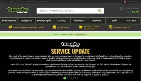 Tweeks Cycles公式サイト:英国の自転車用品オンラインショッピングサイト - ページ1 Tweeks Cycles官网 英国自行车装备海淘站 第1张