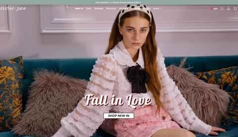 シスター・ジェーン公式サイト - イギリスのニッチなティーンブランド