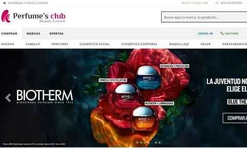 Perfumes Club 公式サイト ES スペインの美容・スキンケアオンラインショッピングサイト