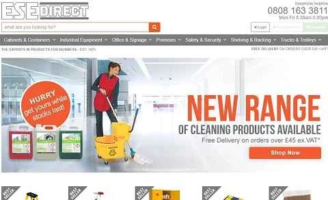 ESE Direct の Web サイト: 英国を代表する独立系メーカー/サプライヤー。