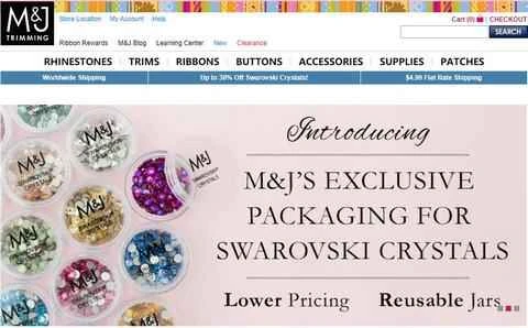 M&Jトリミング公式サイト：高級アメリカンジュエリーショッピングサイト