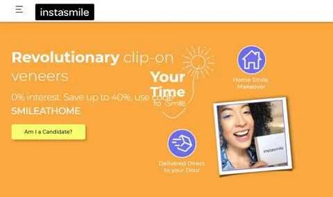 Instasmile UK ウェブサイトの取り外し可能な美容矯正器具はいかがですか?