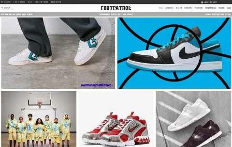 Footpatrolの英国公式オンラインスポーツシューズストア