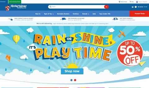 The Entertaine TheToyShopr 英国公式おもちゃショッピングウェブサイト