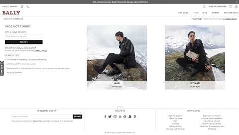 スイスの高級ブランド、Bally UK の公式サイト。