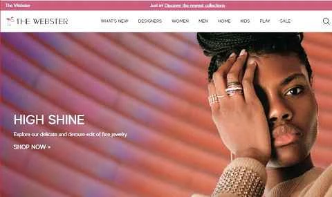 アメリカの高級オンラインストア、The Webster公式サイト。
