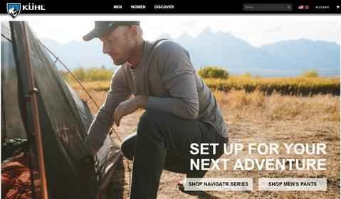 KüHL公式サイト：アメリカのトップアウトドアブランド