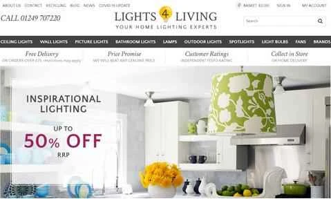 Lights 4 Living 英国公式照明製品ウェブサイト