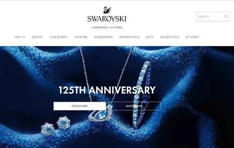 スワロフスキー中国公式サイト