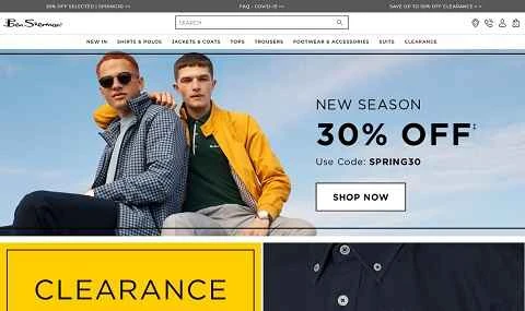 イギリスのカジュアルメンズウェアブランド、ベンシャーマン。