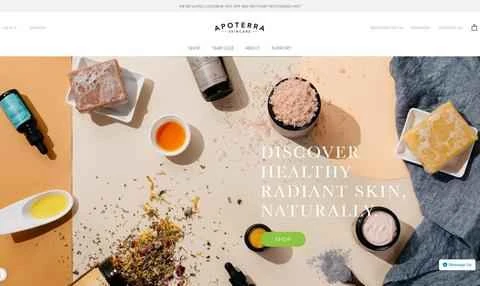 Apoterra Skincare公式サイト：アメリカ発、手作りナチュラルスキンケア
