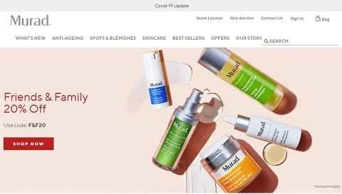 Murad UK 公式ウェブサイト - アメリカのプロフェッショナルスキンケアブランド