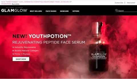 アメリカのフェイスマスクブランド、Glam Glow。