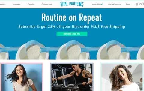 Vital Proteins公式サイト - 米国の健康サプリメント