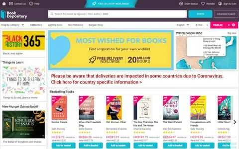 Book Depository (BD) 公式サイト 国際書籍販売業者
