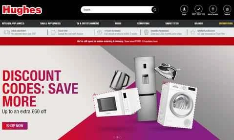 ヒューズの公式サイト - 英国の有名な電気製品ブランド