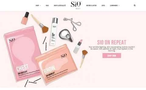 SiO Beauty公式サイト：アメリカのアンチリンクルビューティーブランド