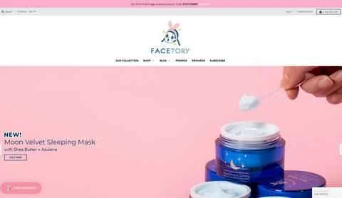 FaceTory公式サイト 米国月刊フェイスマスク定期便ボックス - ページ1 FaceTory官网 美国月度面膜订阅盒 第1张