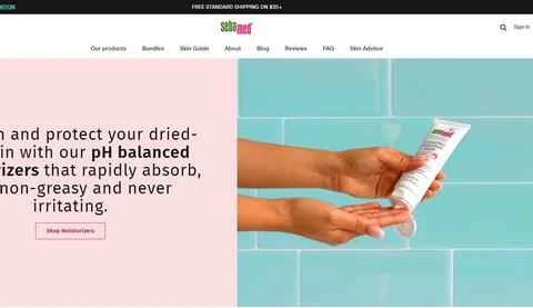 セバメッドUS公式ウェブサイト