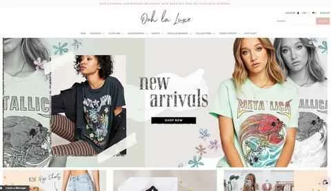 Ooh La Luxe 公式ウェブサイト - 米国カリフォルニア州の婦人服店