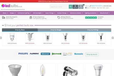 LED電球公式サイト：英国ブランドのLED照明サプライヤー