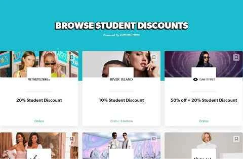 StudentBeans UK 公式ウェブサイト - 学生割引ウェブサイト