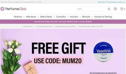 Perfume Click 英国公式割引香水ウェブサイト