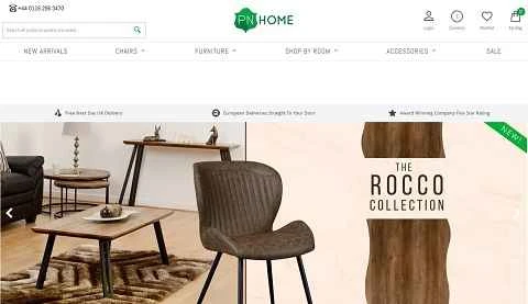 PN Home公式ウェブサイト - イギリスのファッション家具ウェブサイト