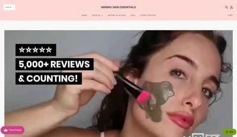 Minimo Skin Essentials 公式サイト - アメリカのナチュラルスキンケアブランド