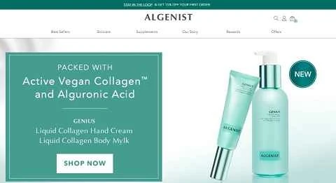 アルジェニスト公式サイト（アメリカのスキンケアブランド）
