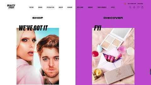 イギリスの美容ウェブサイト「BeautyBay」