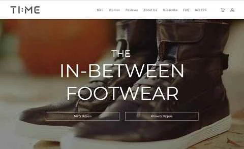 アメリカのオンラインスリッパストア、Time Slipper。