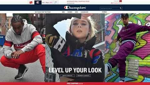 Champion Clothing は、米国を拠点とする Champion ブランド アパレルのオンライン小売業者です。