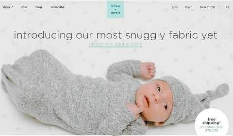 アメリカ製ベビー寝袋と子供用製品のAden & Anais公式ウェブサイト - ページ1 Aden & Anais 美国婴儿睡袋与儿童用品官方网站 第1张